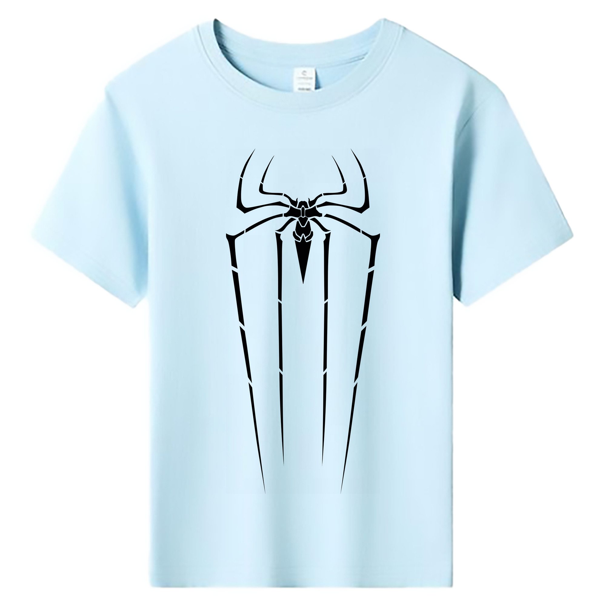 （画像用） Spider Man スパイダーマン 綿100％キッズTシャツ（フロントプリント）